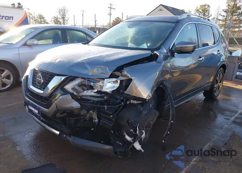 2019 Nissan Rogue Sv z USA, uszkodzony, nr VIN JN8AT2MT9KW268108